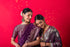 The Royal Purple Muga Silk Saree with Blouse Fabric